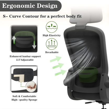 Ergonomic Office Chair for Superior Comfort